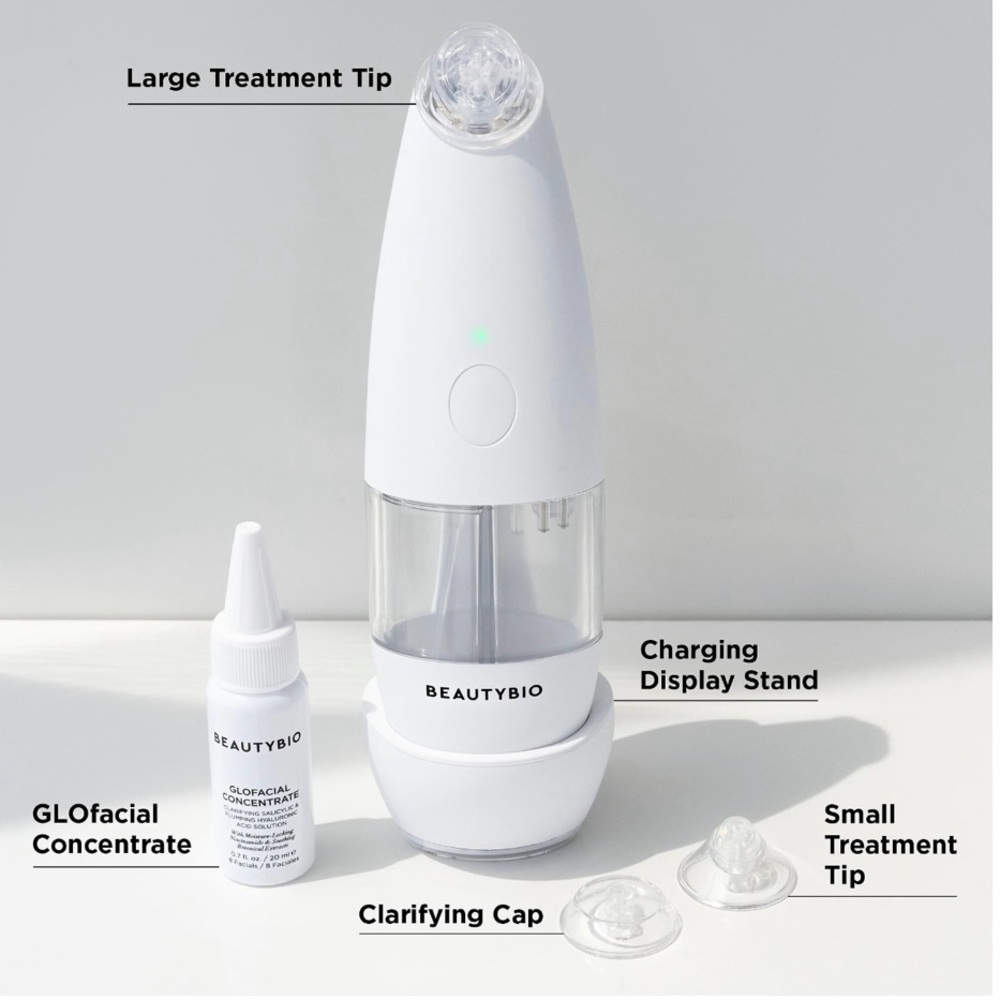 BeautyBio Hydration Facial Pore Cleansing Tool with Blue LED - NWT